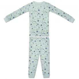 Blue Moon & Stars Pajama Set