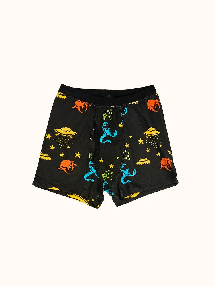 Boys' Aliens Short Sleeve Organic Cotton Pajama Set