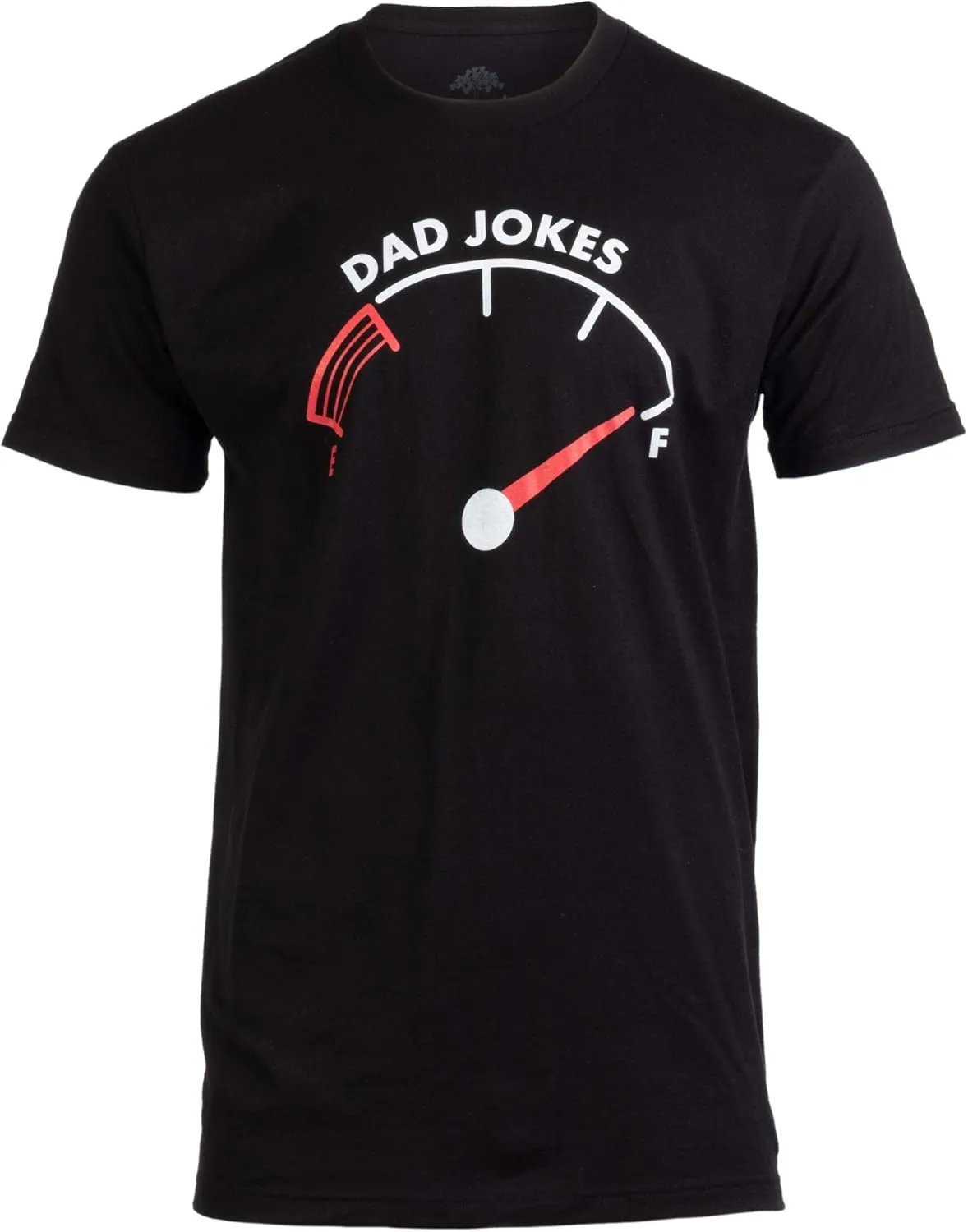 Dad Jokes Tank is Full | Funny Father Humor Husband Family Joke Silly Men T-Shirt