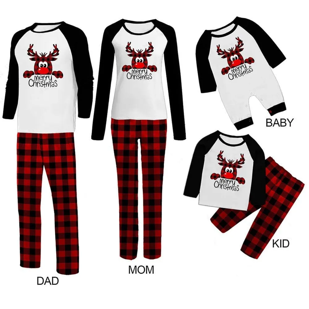 Family Christmas Matching Pajamas Sets