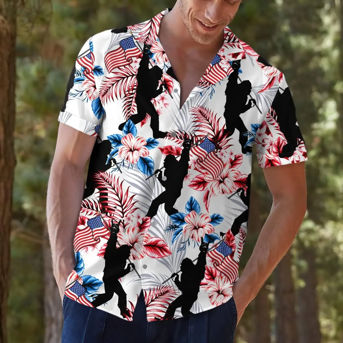 Funny Superheroes Eyes Casual Button Down Short Sleeve Holiday Summer Beach Hawaiian Shirt