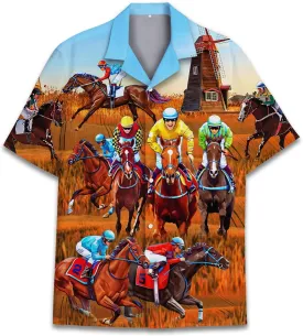 Funny Superheroes Eyes Casual Button Down Short Sleeve Holiday Summer Beach Hawaiian Shirt