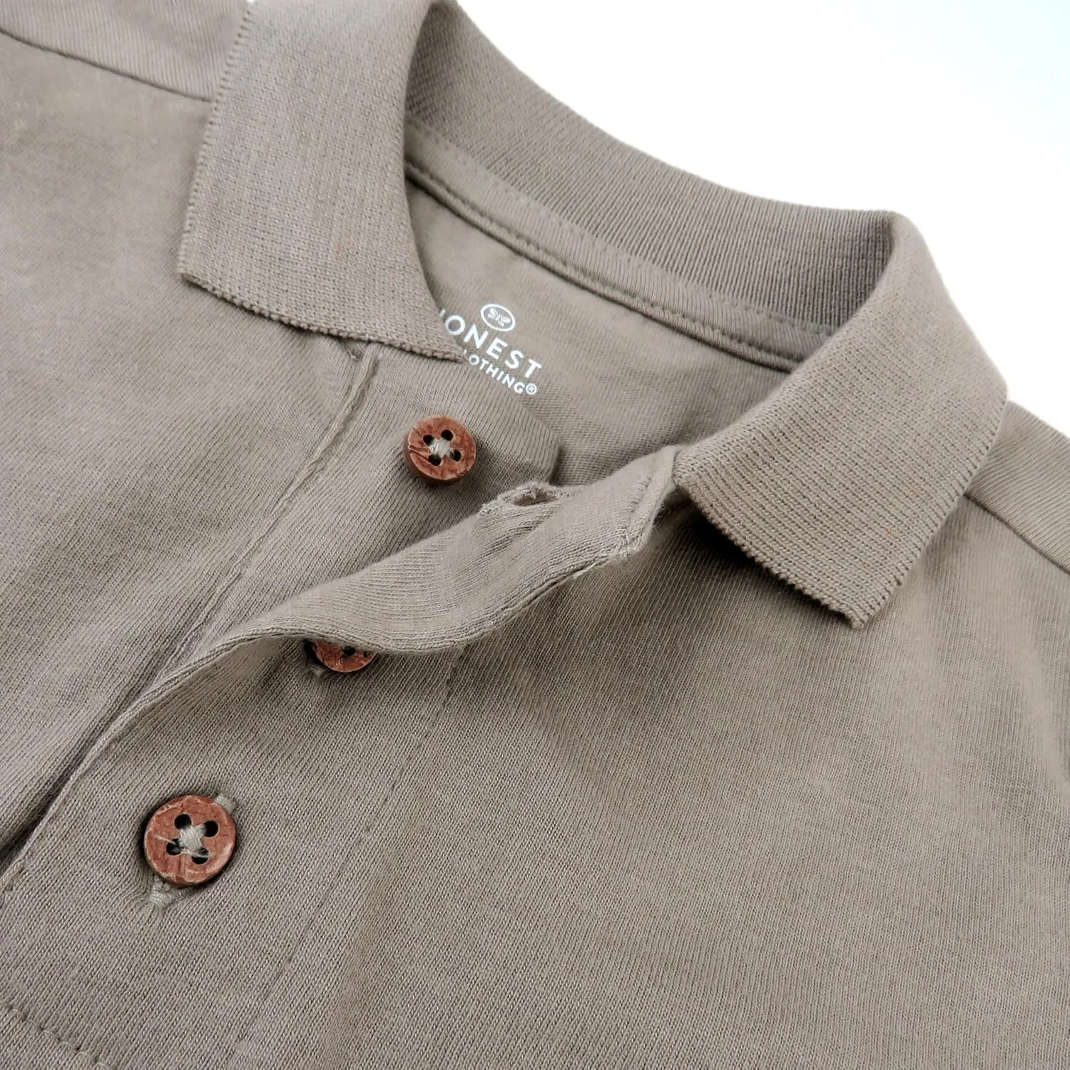HonestBaby Polo T-Shirt Short Sleeve Tees 100% Organic Cotton Unisex