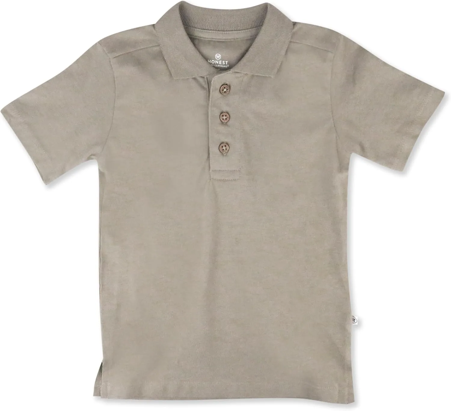 HonestBaby Polo T-Shirt Short Sleeve Tees 100% Organic Cotton Unisex