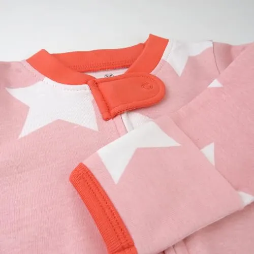 HonestBaby: Sleep & Play Jumpsuit with a Footed Pajamas -Organic Cotton