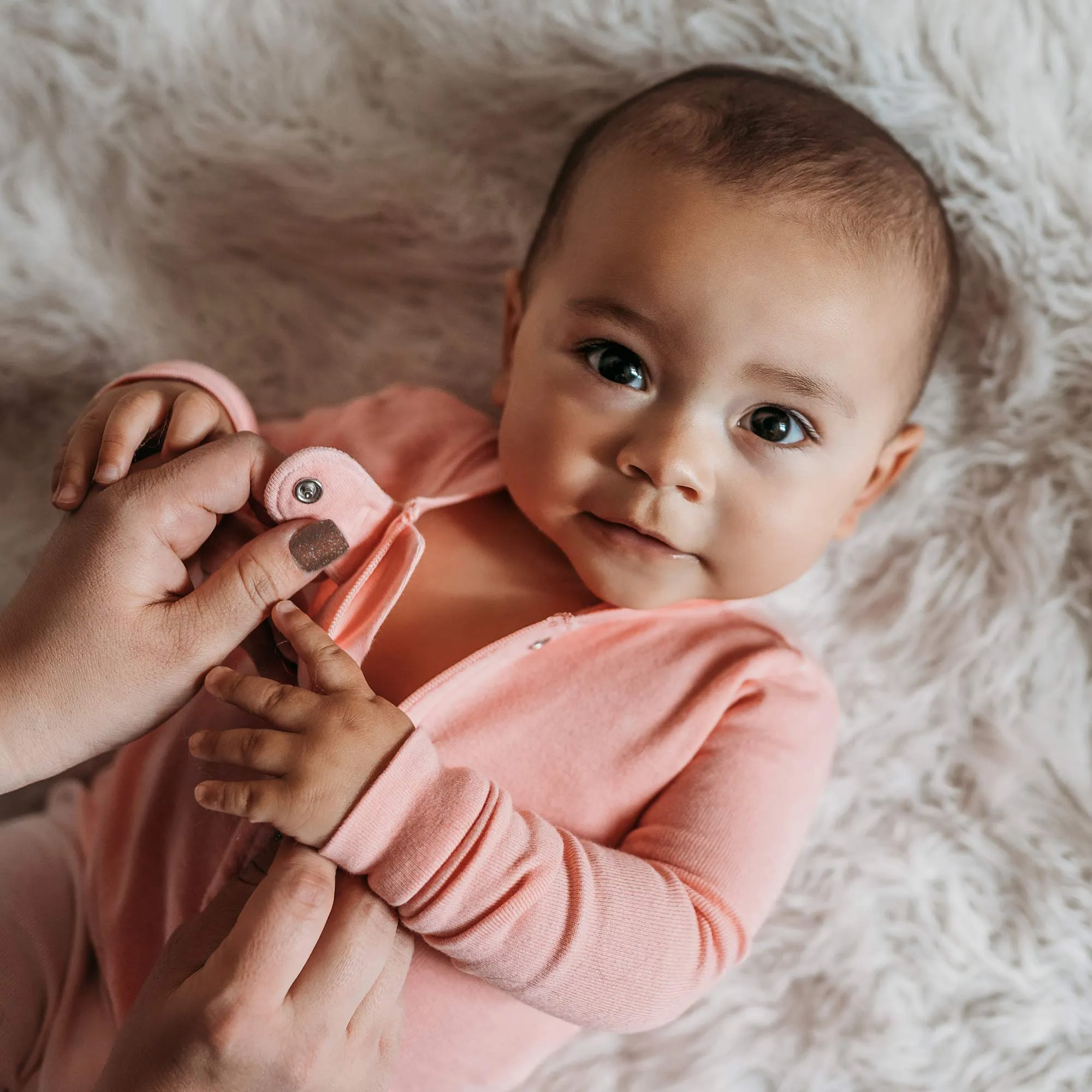 HonestBaby: Sleep & Play Jumpsuit with a Footed Pajamas -Organic Cotton