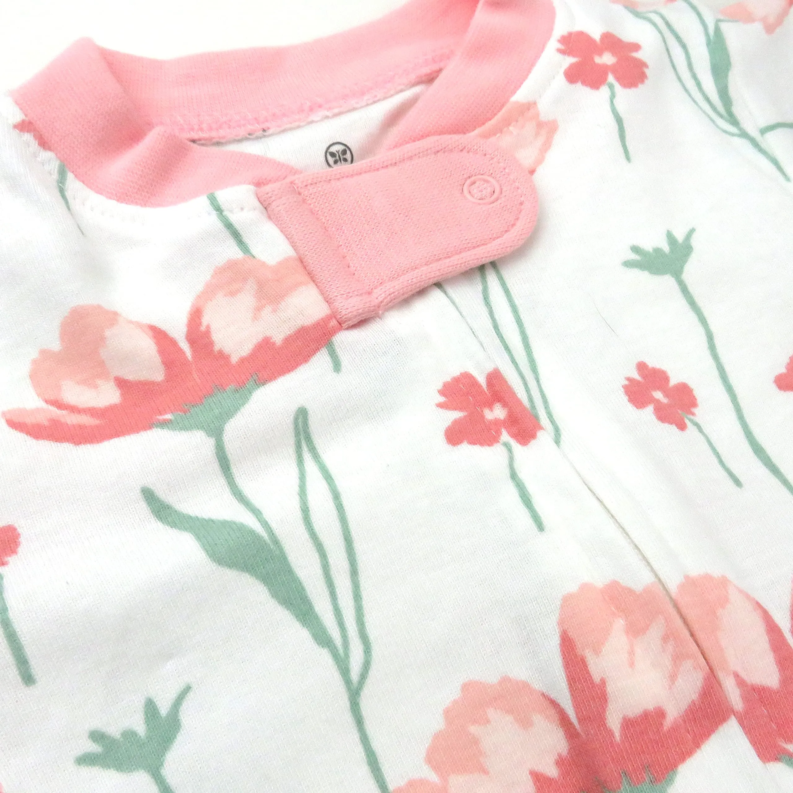 HonestBaby: Sleep & Play Jumpsuit with a Footed Pajamas -Organic Cotton