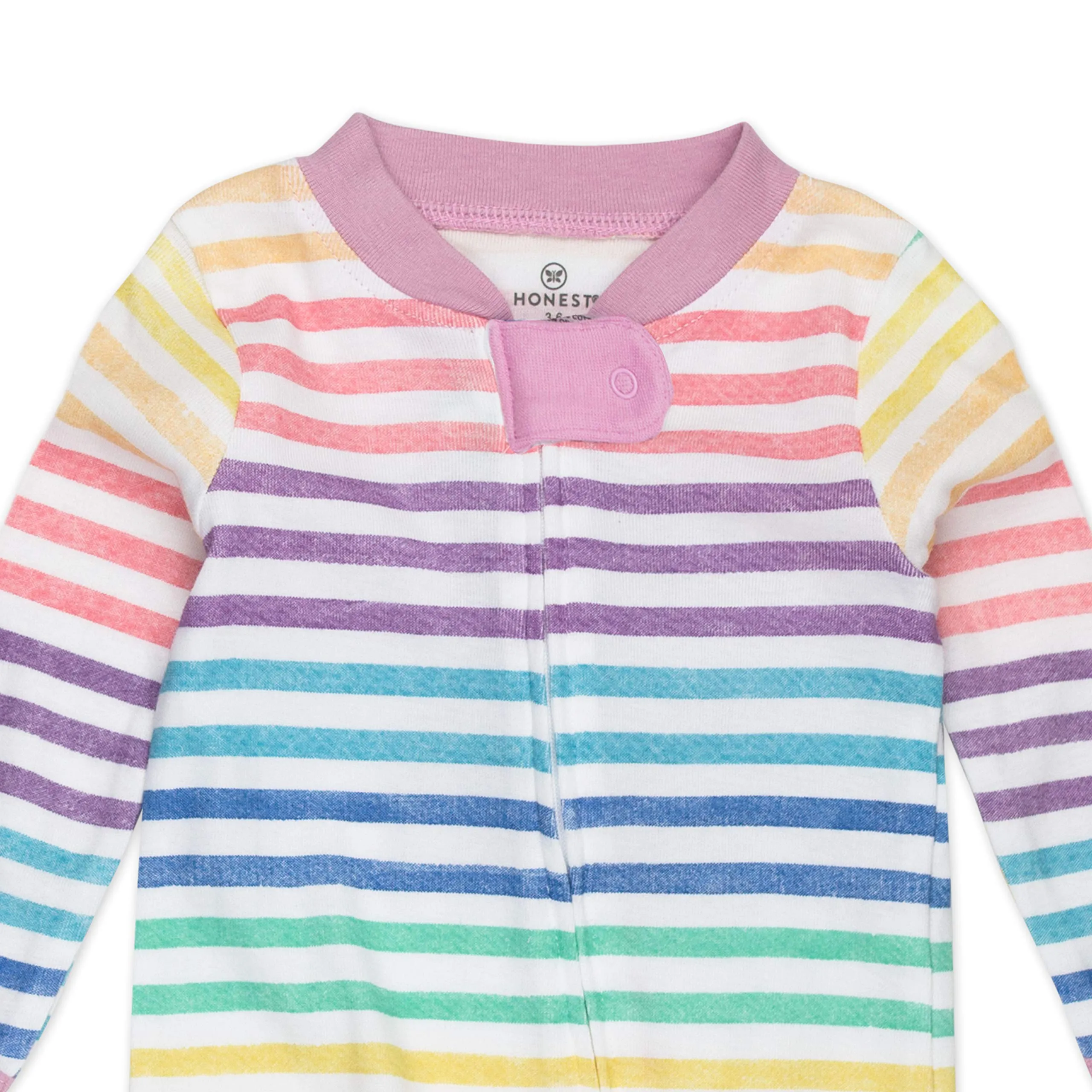 HonestBaby: Sleep & Play Jumpsuit with a Footed Pajamas -Organic Cotton