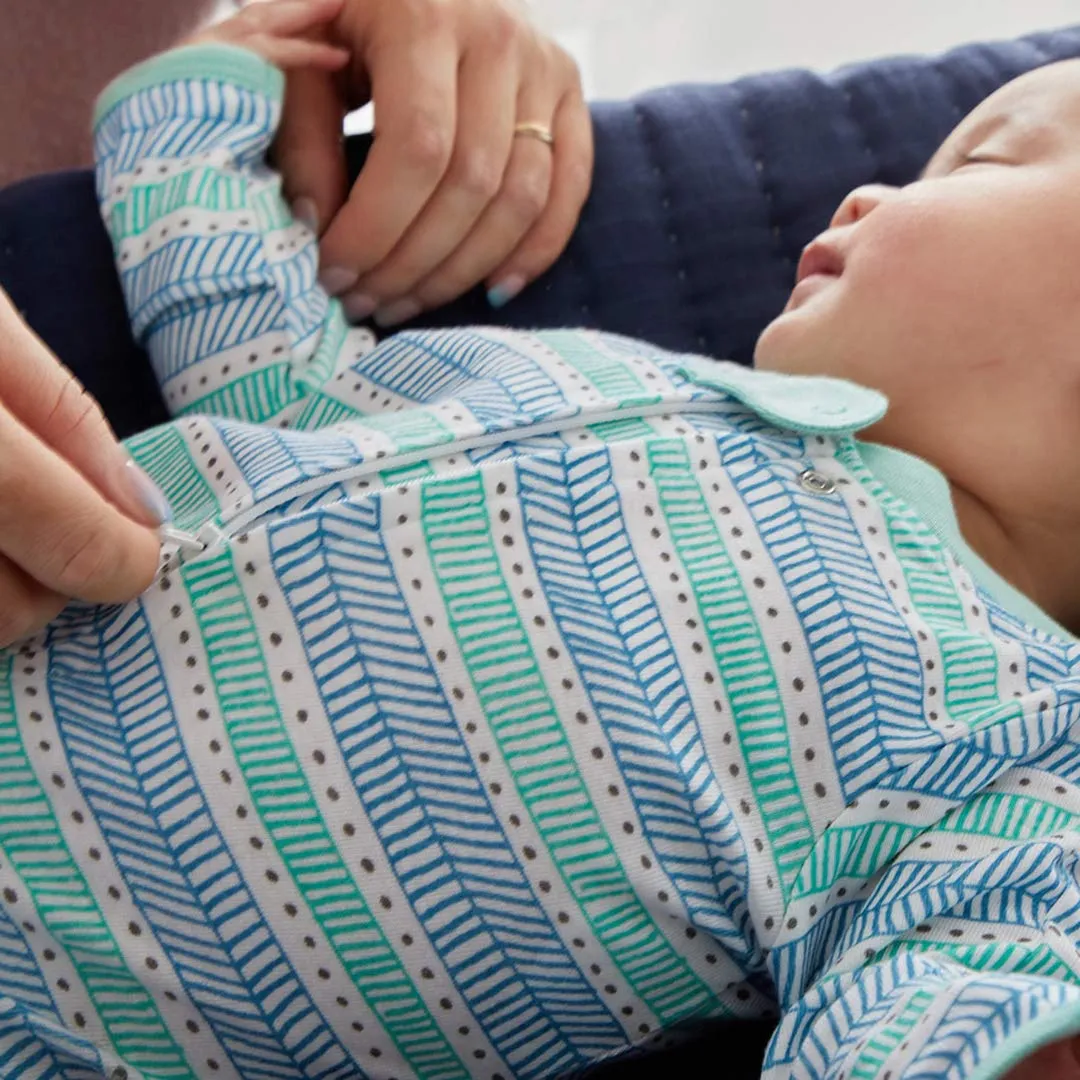 HonestBaby: Sleep & Play Jumpsuit with a Footed Pajamas -Organic Cotton