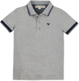 Hope & Henry Boys' Short Sleeve Polo Shirt