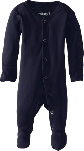 L'ovedbaby baby-girls Organic Baby Snap Footie