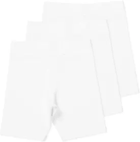 Lucky & Me | Kylie Girls Organic Cotton Bike Shorts | Tagless with Good Coverage (3-Pack)