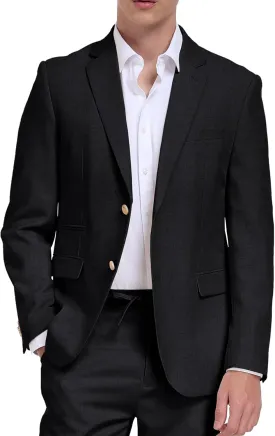 Men Linen Suits 2 Piece Summer Beach Suit Casual Holiday Outfits Lightweight Groomsmen Blazer Pants Set Wedding Prom Tuxedos