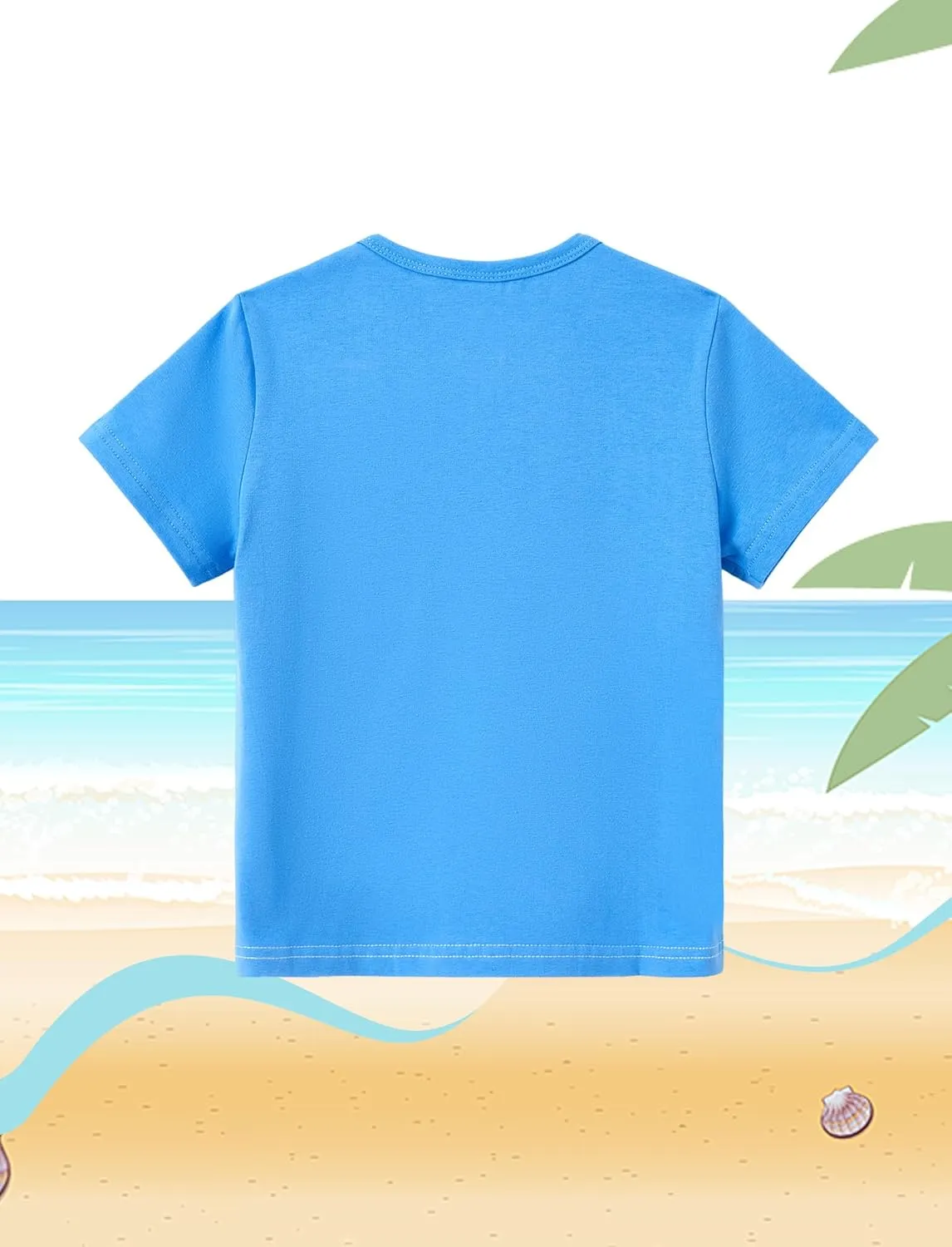 PATPAT Family Matching Outfits Mommy and Me Dresses Hawaiian Tropical Vacation Beach Spaghetti Strap Dress and Shirt