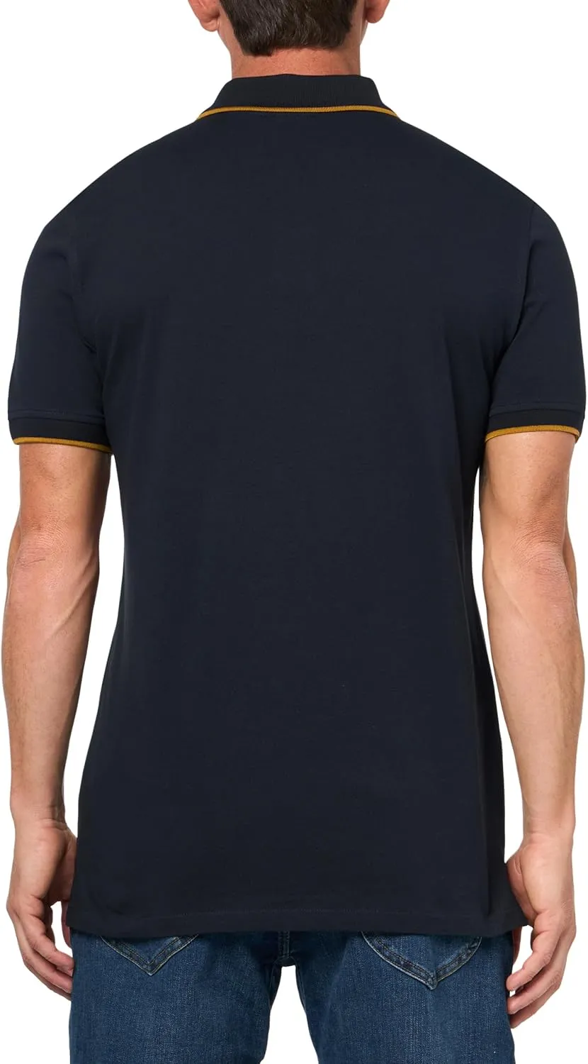 Paul Smith Ps Men's Organic Cotton Zebra Polo Shirt with Contrast Tipping