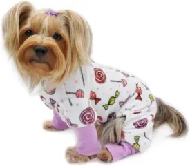 Ultra Soft Minky Sweet Candies Pajamas