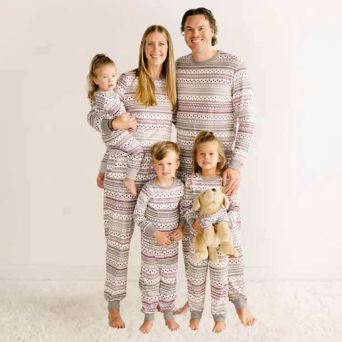 Women's Jogger Pajama Set  - Sugar Plum Fair Isle